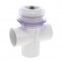 LED Diverter valve 2" (60mm) - without handle