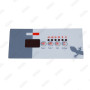 Overlay for TSC-18 Control Panel 9916-100240