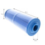 Spa Filter (42522 / 40508/ 4CH-949 / RD800-2110 / PWW50L / 4TH-949 / 4TP-926 ) 212 folds - 5m² BlueWater Filtration®