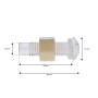 Pack of 5 Peripheral LED Housing ''Diamond'' model