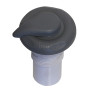 ABS Air Control Valve Grey (Venturi) Scalloped