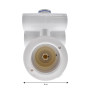 Buse d'hydromassage Air/Eau 50/32mm