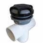 L-2013 Black / Plastic 2'' Diverter Valve