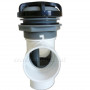 L-2013 Black / Plastic 2'' Diverter Valve