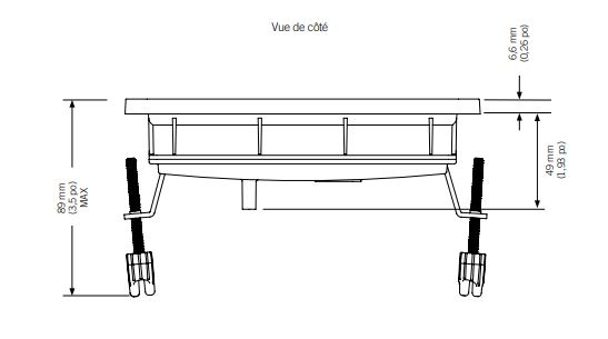 dimensions de profil du in.k1001